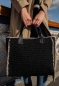 Preview: SEABREEZE SHOPPER RAFFIABAST BLACK